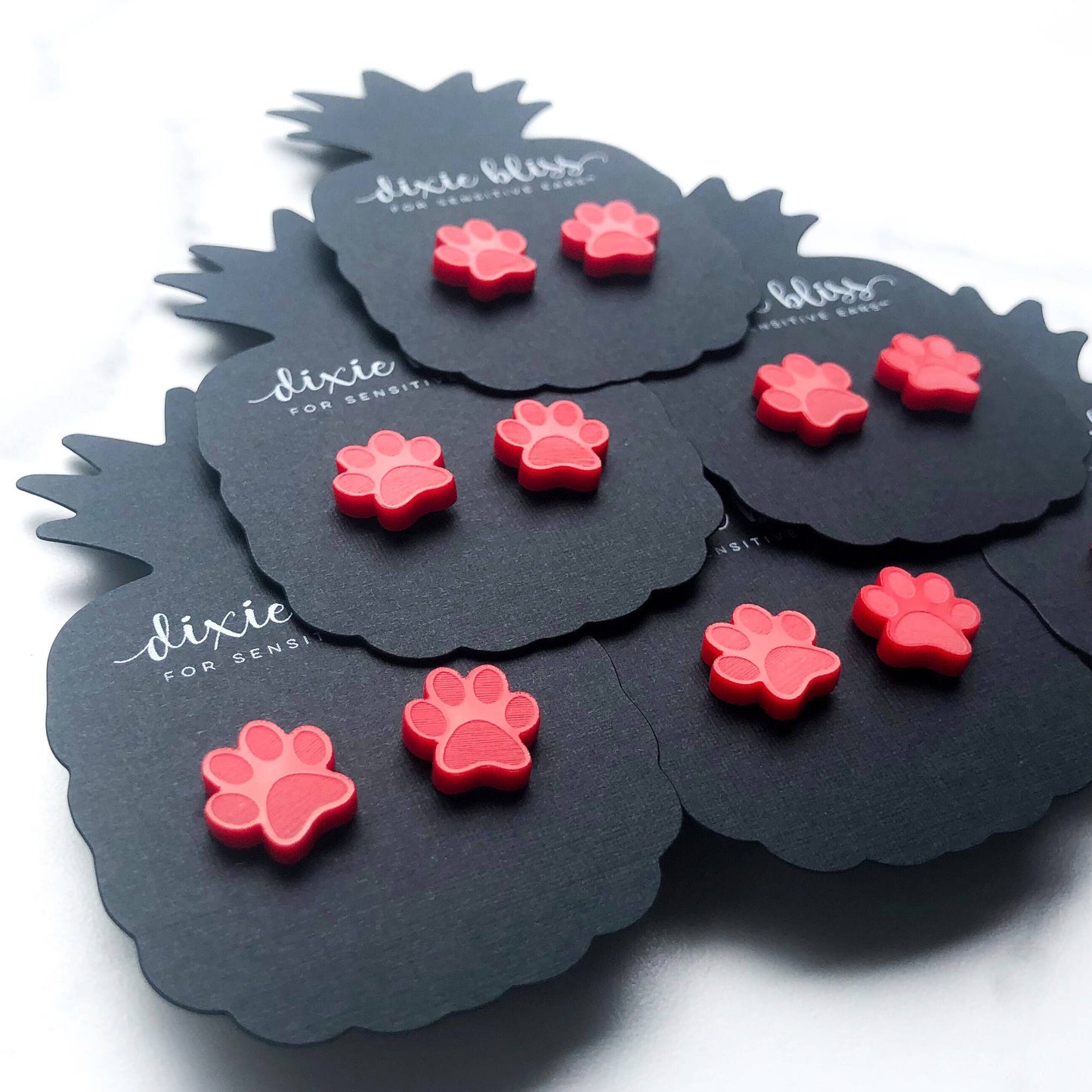 Sports Paw Studs- 12 colors