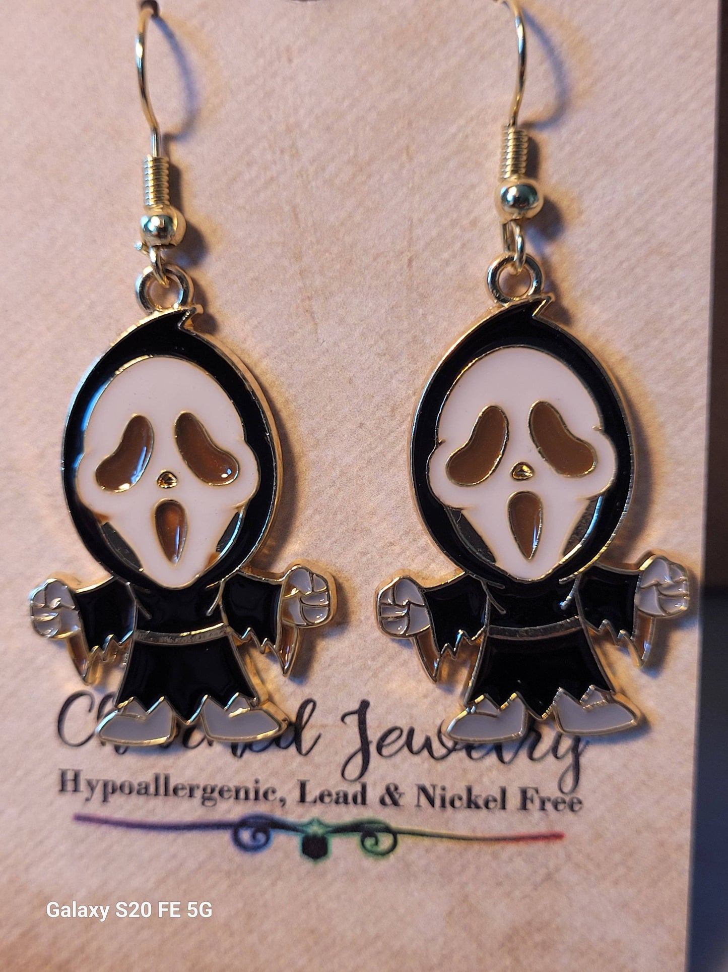 Horror Movie Character Earrings