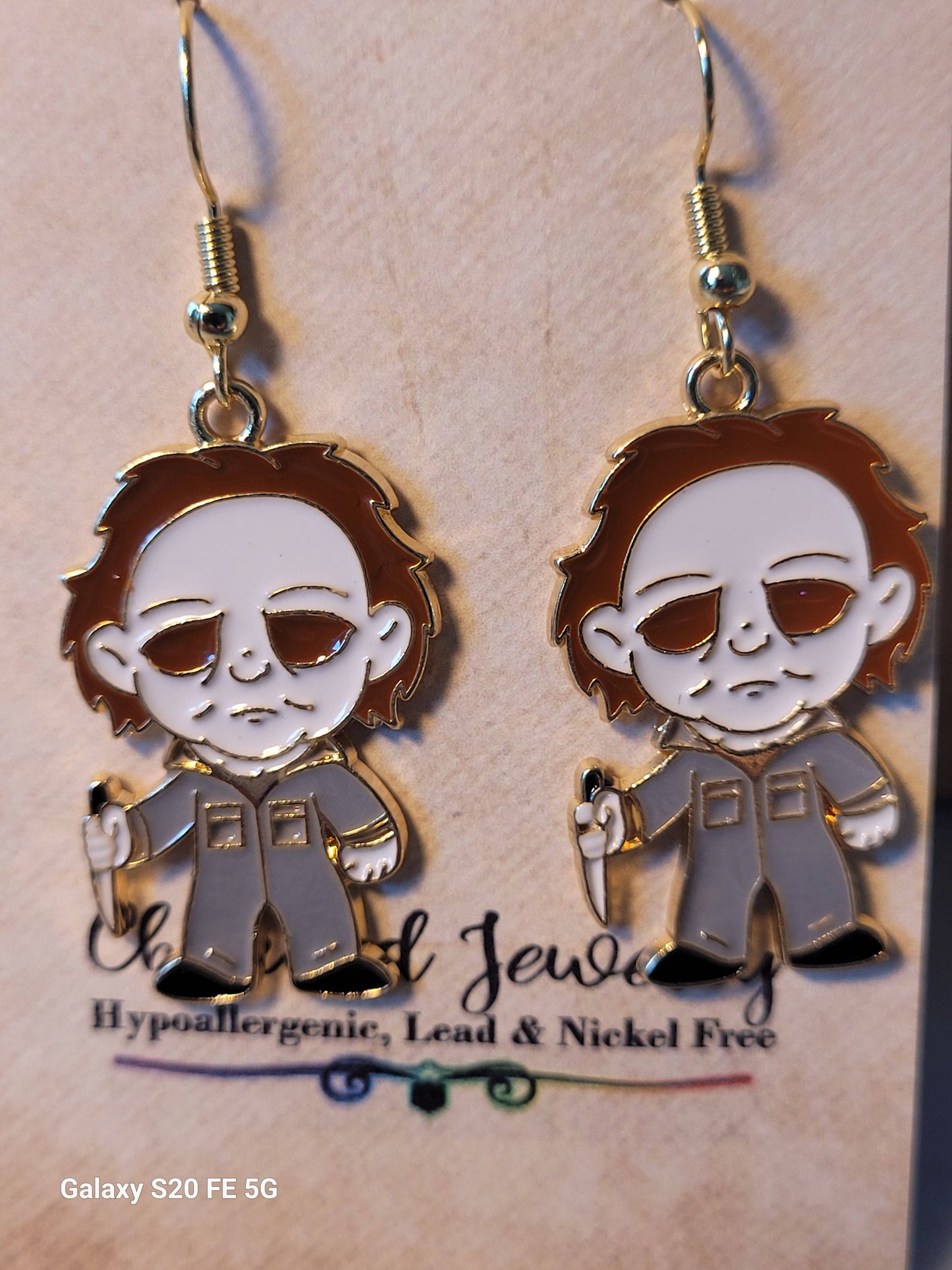 Horror Movie Character Earrings