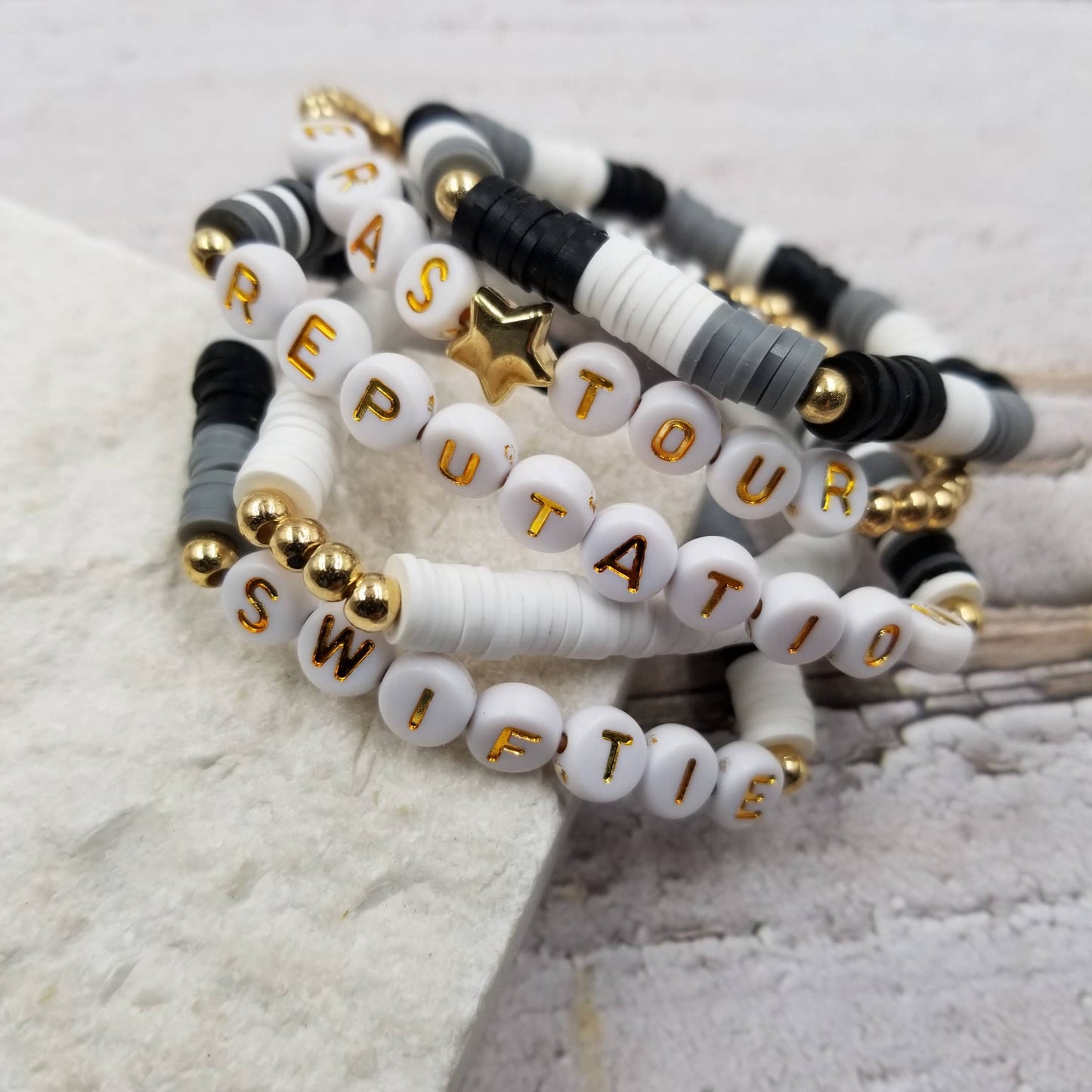 New Color ! Taylor Swift Clay Bracelet Set