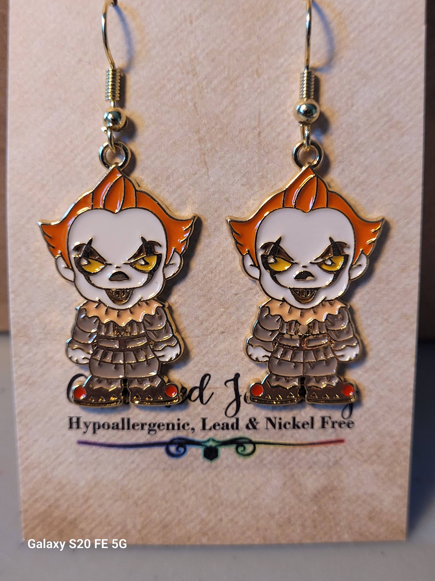 Horror Movie Character Earrings