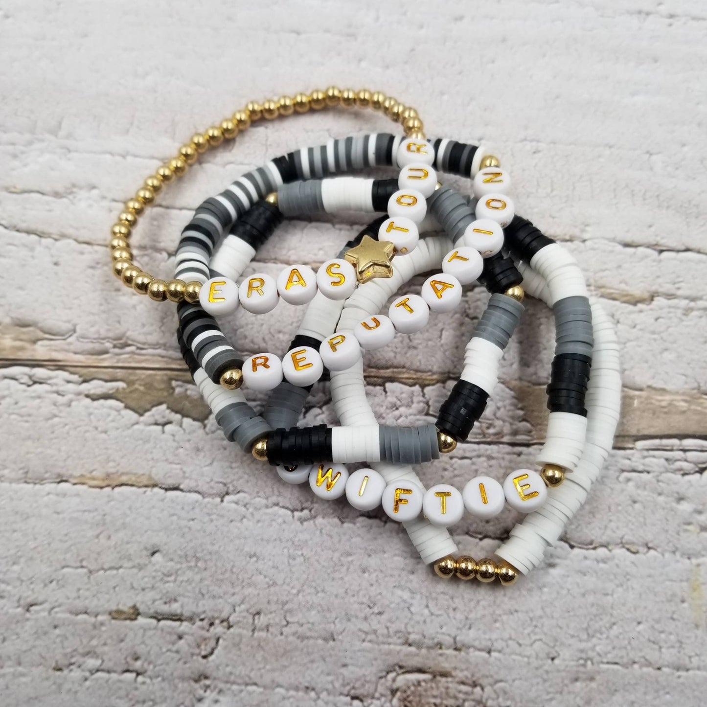 New Color ! Taylor Swift Clay Bracelet Set