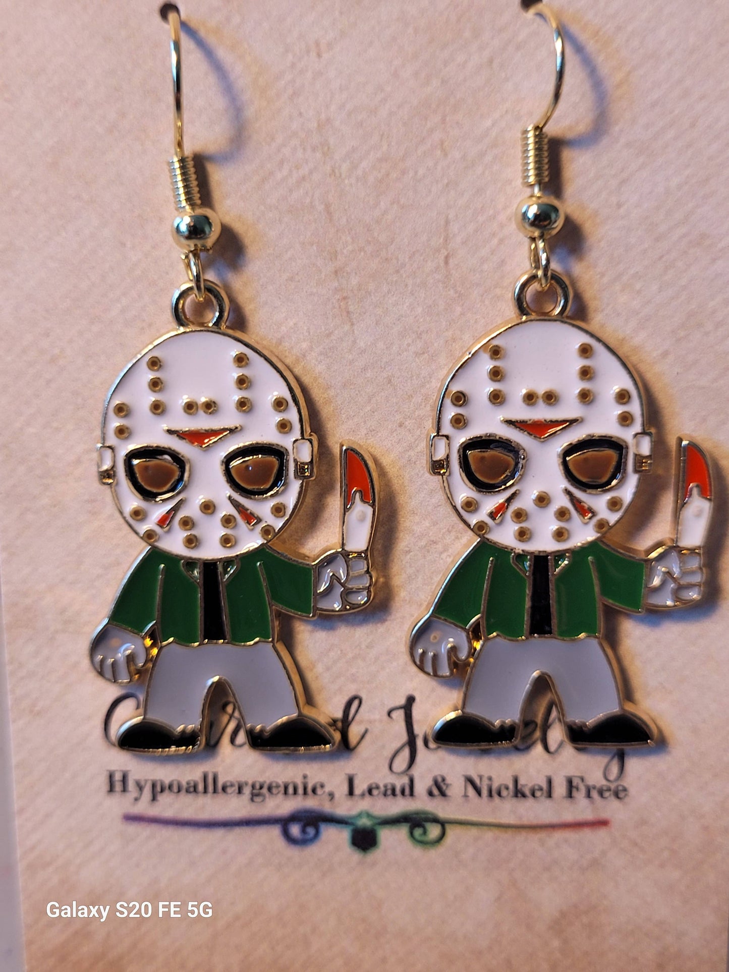 Horror Movie Character Earrings
